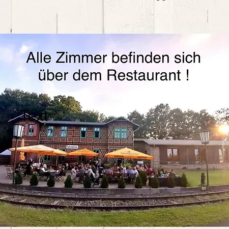 Im Historischem Bahnhof In Kein Fruehstueck 3* Fehrbellin